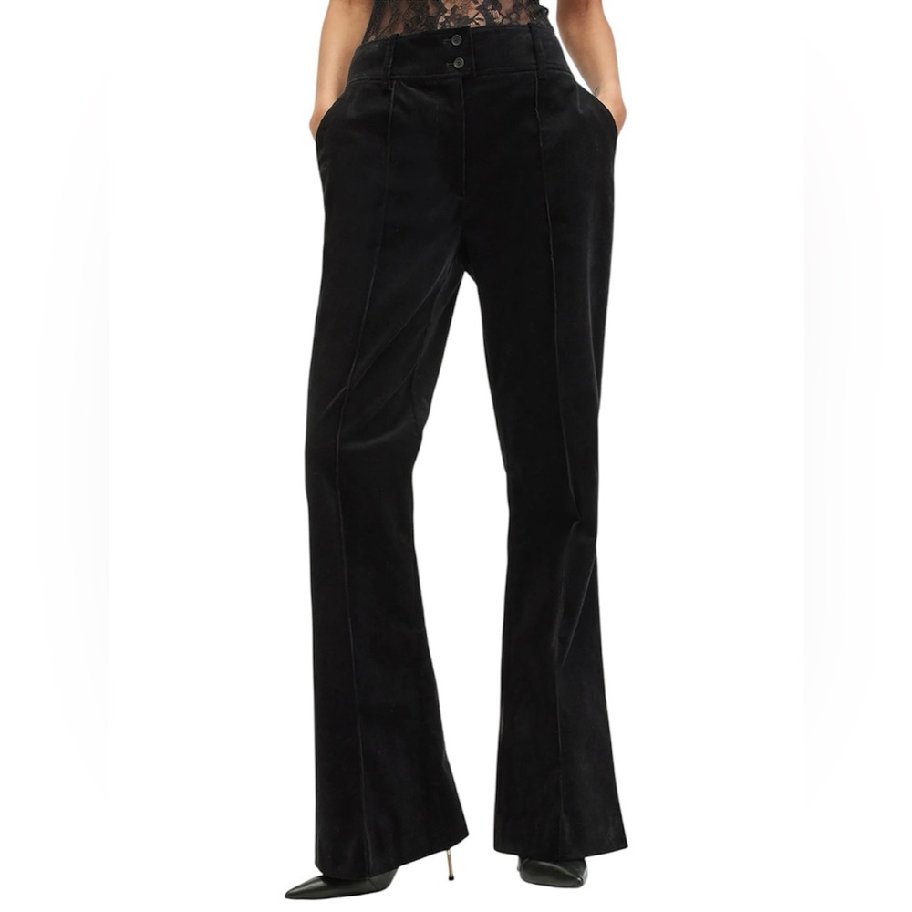 NWT  All saints  Trouser the Sevenh Cord  in black   size 8